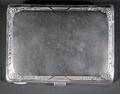 85 875 Continental Silver Cigarette Case Kursa Liepa