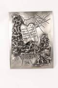 Dali Ten Commandments Bas Relief Plaque