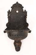 Victorian Black Painted Cast Iron Lavabo