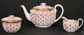 175 3pc Spode FleurdeLys Tea Set
