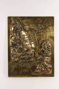 Salvador Dali Ten Commandments Bronze Plaque