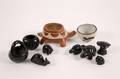 Collection of 10 Native American Pottery Objects