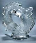210 Lalique Fish Sculpture