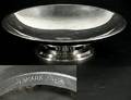 567A Jensen Style Sterling Silver Compote Marked Denma