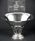 567 Georg Jensen Denmark Sterling Silver Compote Oval