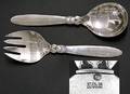 564 Georg Jensen Denmark Cactus Salad Set