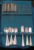 561 84pc Towle Chippendale Sterling Silver Flatware Se