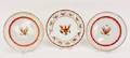 Group of Three Armorial US Eagle Motif Plates