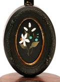 262 Antique Pietra Dura Plaque