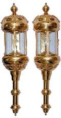242 Monumental Pair of French Sconces