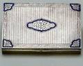 229 Enamel and 800 Silver Box Circa 1920