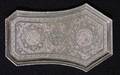 3149 Ornate Turkish Sterling Silver Tray with Bird Mot