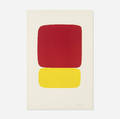 Ellsworth Kelly 19232015  Red over Yellow from the Suite of TwentySeven Color Lithographs