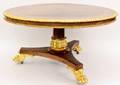 Rosewood Parcel Gilt Center Table