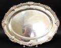 George III Large Paul Storr Sterling Oval Platter