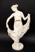 Valentin Carved Alabaster Sculpture of Woman