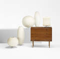 George Nelson  Associates   collection of five Bubble table lamps