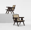 Pierre Jeanneret   pair of lounge chairs from Chandigarh