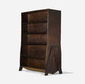 Pierre Jeanneret   doublesided bookcase from the Central State Library Chandigarh