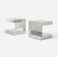 Paul Evans   Cityscape occasional tables pair