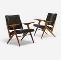 Jos Zanine Caldas   ZLine lounge chairs pair