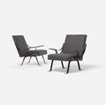 Ignazio Gardella   Digamma lounge chairs pair