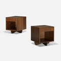 George Nakashima   Swett nightstands pair