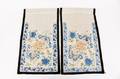 Pair of Chinese Silk Embroidered Textiles