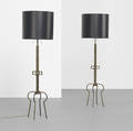 Tommi Parzinger   floor lamps pair