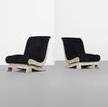 James Mont   lounge chairs pair