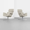 Pierre Paulin   Tulip lounge chairs pair