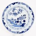 Chinese Export Blue  White Plate