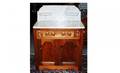 222 Antique American Renaissance Revival Wash Stand wi