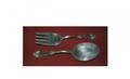 296 Amston Champlain Pattern Sterling 2 Pc Salad Set
