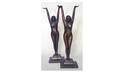 370 Matching Deco HollowBack Female Nude Bronzes