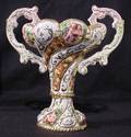 3253 Capodimonte Style Italian Porclain Extra Large Co