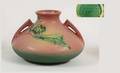260 Vintage Roseville Art Pottery Squat TwoHandled Va
