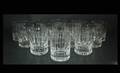1391 Set of 12 Baccarat France Harmonie Cut Crystal