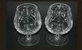 1388 Pair of Irish Waterford Crystal Large Lismore Pa