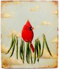 David Arms Contemporary Cardinal Painting