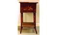 389 Early Sewing Stand with Hinged Top and Lower