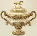 245 GEORGE IV SS  GILT JOHN PEEL CHAMPION TROPHY