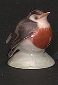 669 Royal Copenhagen Figural Porcelain Robin