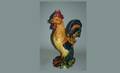 306 Majolica Rooster AGOPB does not ship or pack item