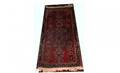 1415 SemiAntique Sarouk Rug with Three Borders measur