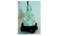 1464A Chinese Table Lamp with Wooden Base