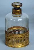 19 EMPIRE STYLE GLASS VANITY BOTTLE
