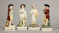 10 SET OF FOUR PORCELAIN FIGURES OF THE FOUR SEASONS
