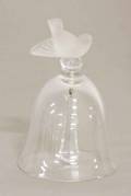 1 LALIQUE MOLDED AND FROSTED ROSSIGNOL TABLE BELL