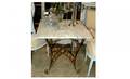 358 Marble Top Table on Iron Base 300500